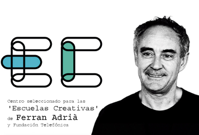 Centro seleccionado para las 'Escuelas Creativas' de Ferran Adrià