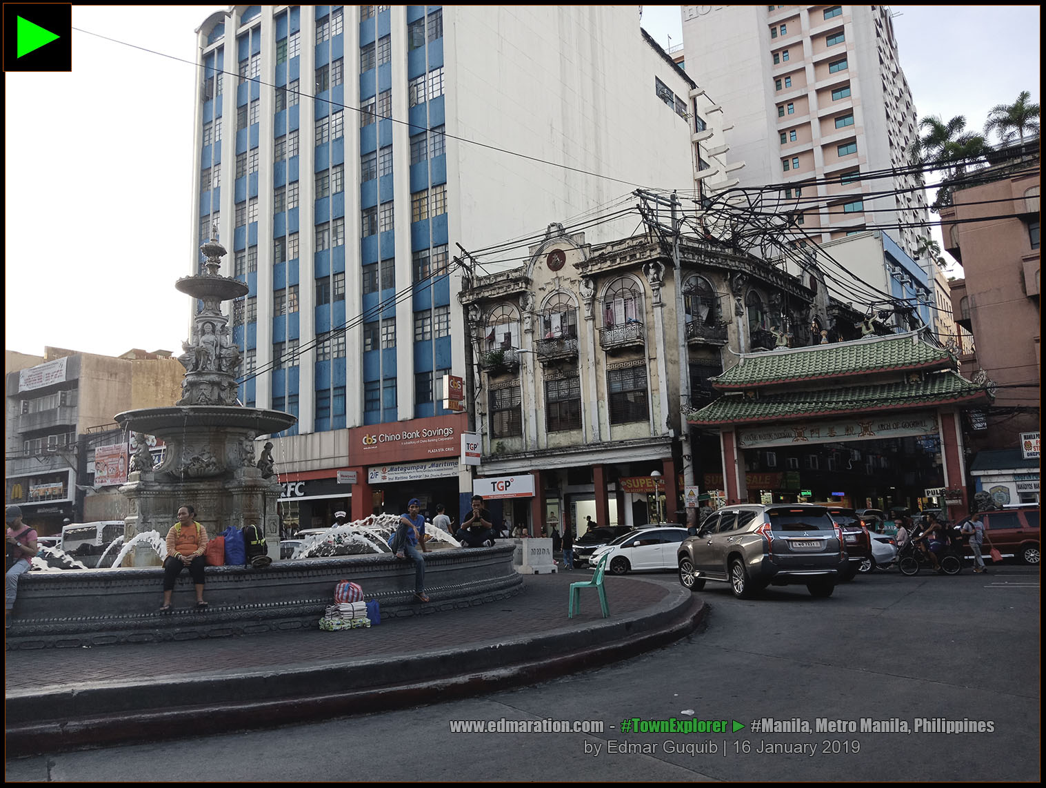 CARRIEDO FOUNTAIN, MANILA