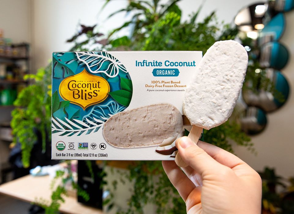 Hanging Off The Wire Coconut Bliss Ice Cream & Treats DairyFree