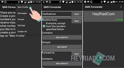 Cara Mengalihkan SMS di Android Ke Nomor Lain Cara Mengalihkan SMS di Android Ke Nomor Lain