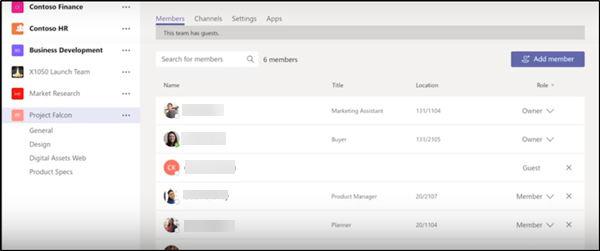 จัดการทีมและแชนเนลใน Microsoft Teams