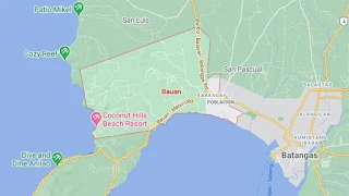 Map Of Bauan Batangas Map Of Bauan, Batangas - Batangas History, Culture And Folklore
