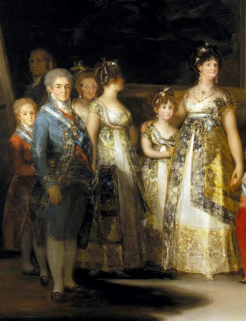 Картина франсиско гойя семья короля карла iv