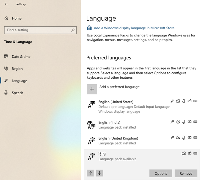 Spellingcontrole van Microsoft Edge Windows