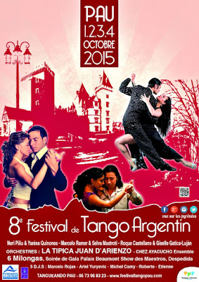 Le Festival Tango Argentin 2015 à Pau