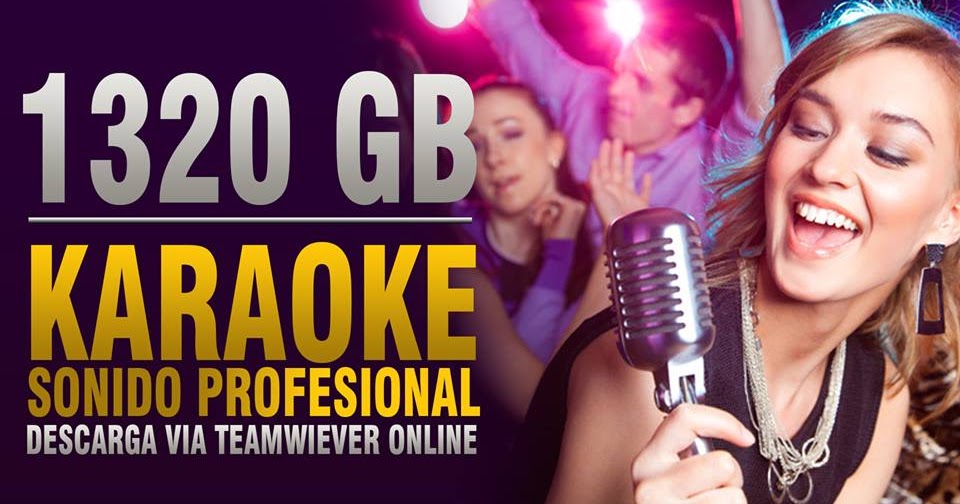 Mega Pack 1320 GB de Karaokes y Videos PRO / para PC Windows y Mac