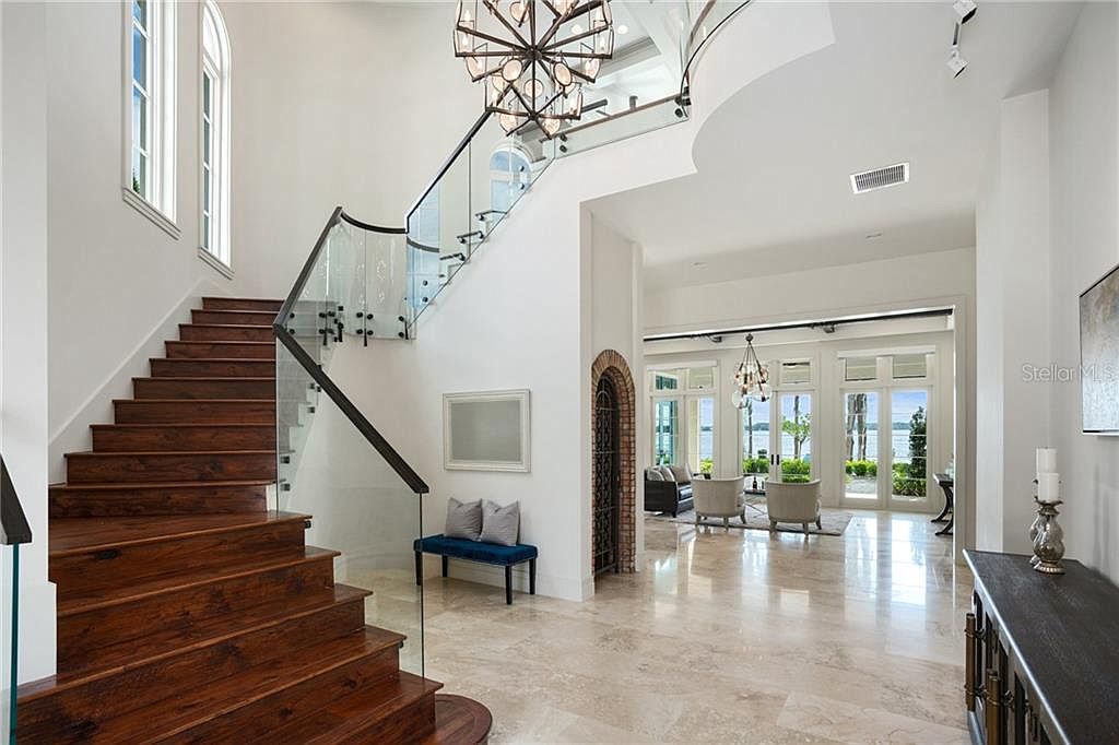 9,000 Square Foot Lakefront Mediterranean-Style Mansion In Orlando, FL