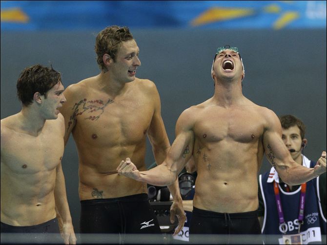 My very own Pensieve.: Olympian with best body?