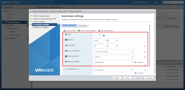 Instalasi VMware ESXI