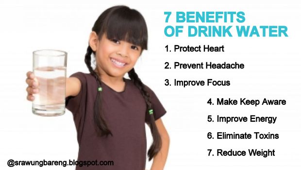 Drinking 8 Glasses Of Water A Day For A Better Health ~ Srawung Bareng