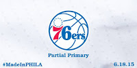 Philadelphia 76ers Rebranded Logo - Partial Primary