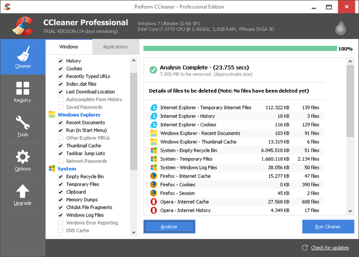 CCleaner Professional, Business, Technician 5.27+portable