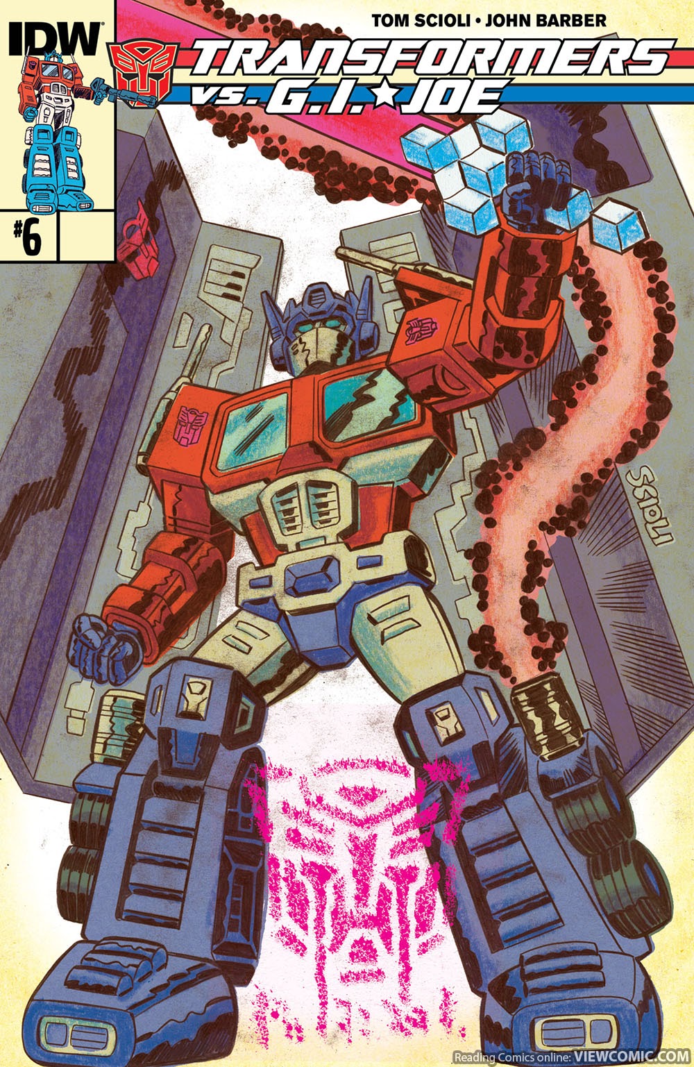 Transformers vs. G.I. Joe chapter 6 page 1