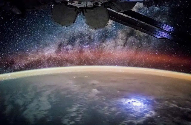 Uluslararası Uzay İstasyonundan (ISS), şimdiye kadar çekilmiş en güzel fotoğraflar. ISS'den Samanyolu