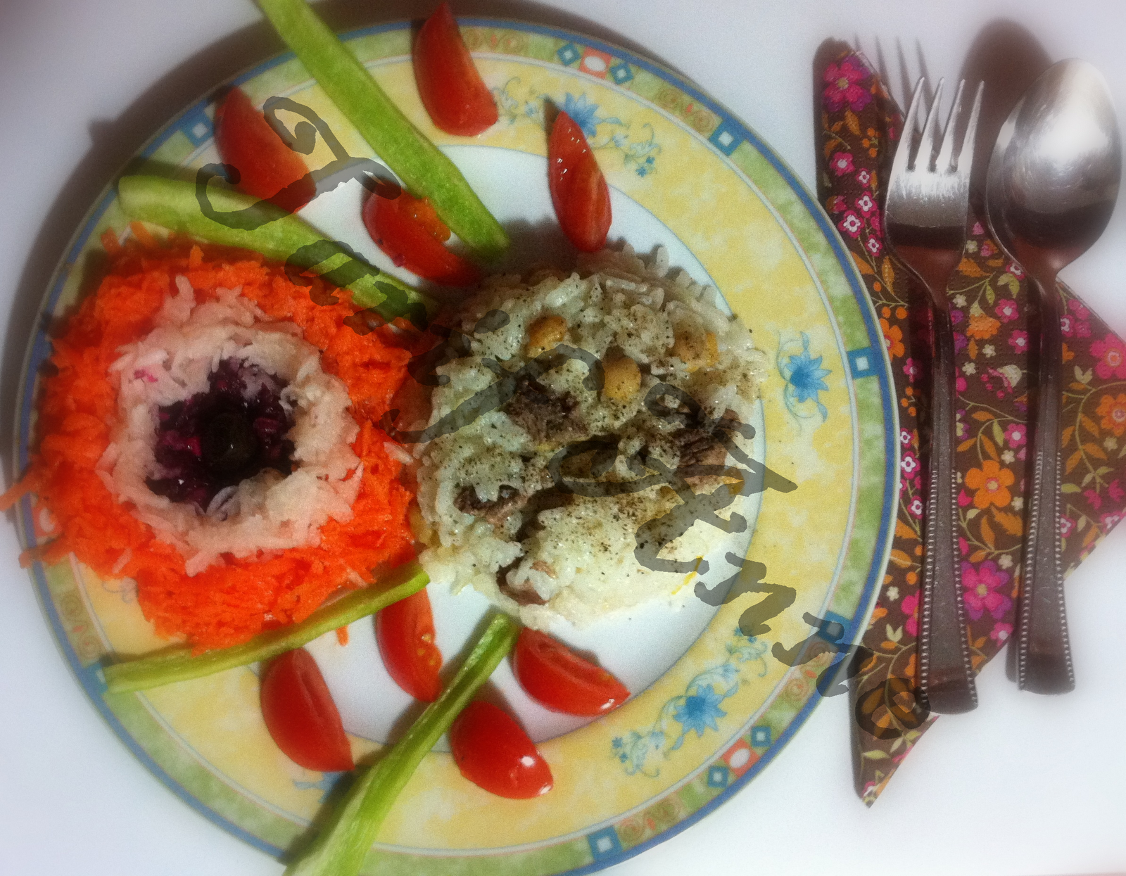 Annenizin tarifleri gibi lezzetli!! Etli Nohutlu Pilav