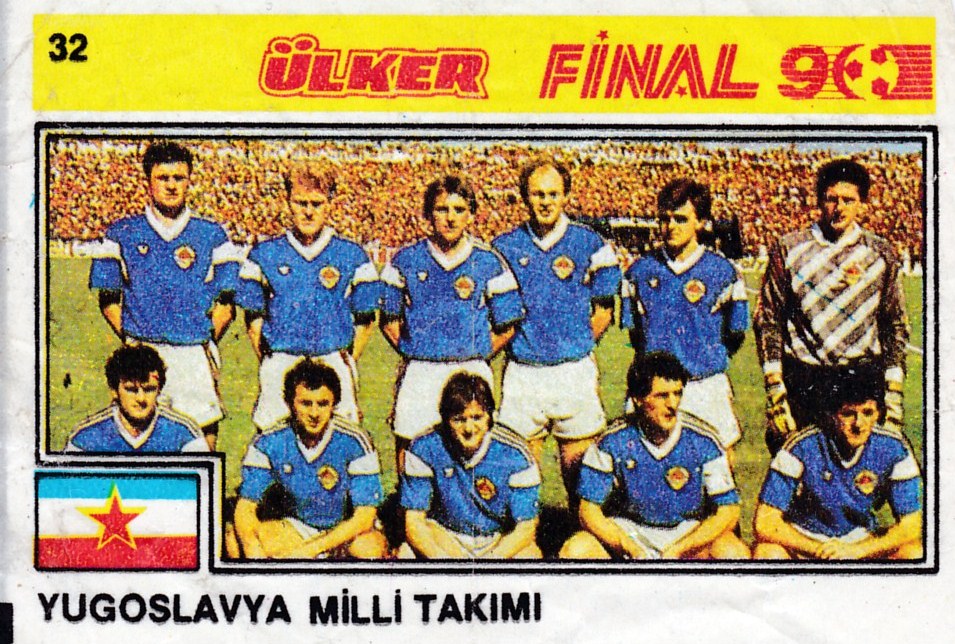 sport photo retro Yugoslavia 1990