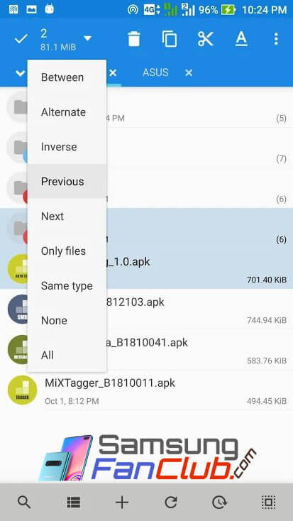 MiXplorer Silver File Manager App for Android Samsung S10 & Note 10
