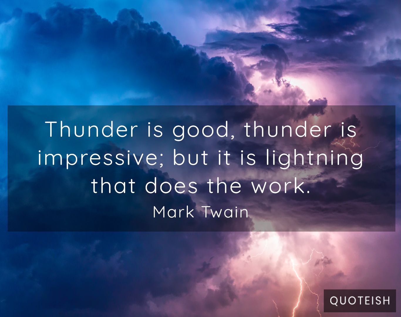 thunder and rain quotes