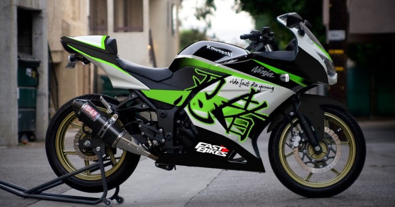 Ямаха zx6 Ninja кастом стант