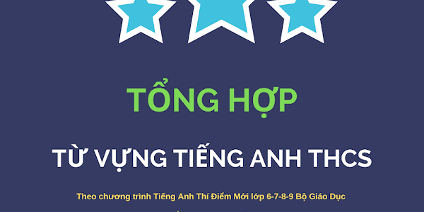 [EBOOK-DOCUMENT] TỔNG HỢP TỪ VỰNG ENGLISH THCS THÍ ĐIỂM