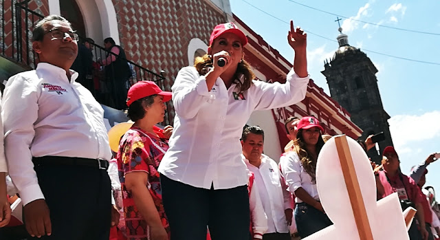 A votar por Jiménez Merino para darle rumbo a Puebla: Ruiz Massieu