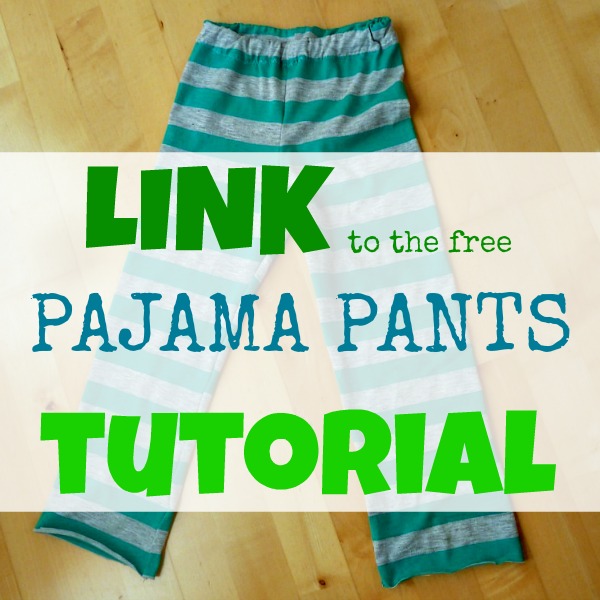 How to make summer PAJAMA PANTS for kids - AppleGreen Cottage