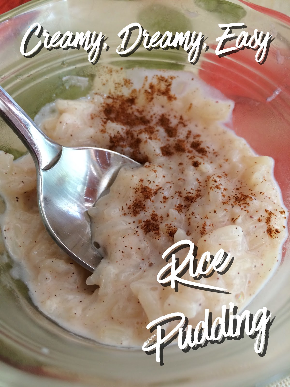 The Jersey Momma Creamy, Dreamy Easy Rice Pudding