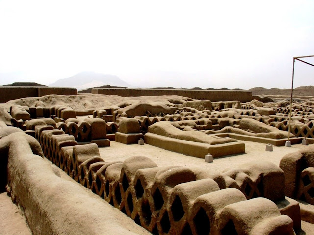 Древний Чан-Чан, глиняный город Перу