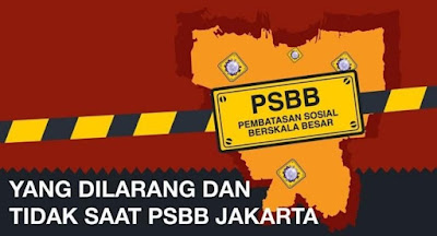 Simak! Ini yang boleh dan tidak boleh dilakukan selama masa Pembatasan Sosial Bersekala Besar (PSBB) di Jakarta