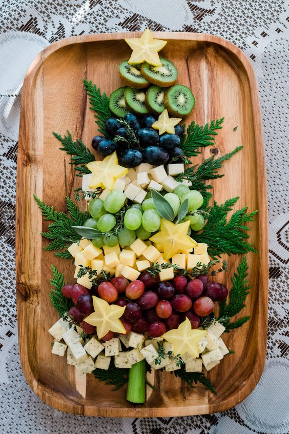 Christmas Tree Cheese Board henny kitchen