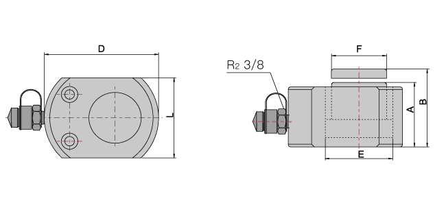 kích thủy lực TLP lùn