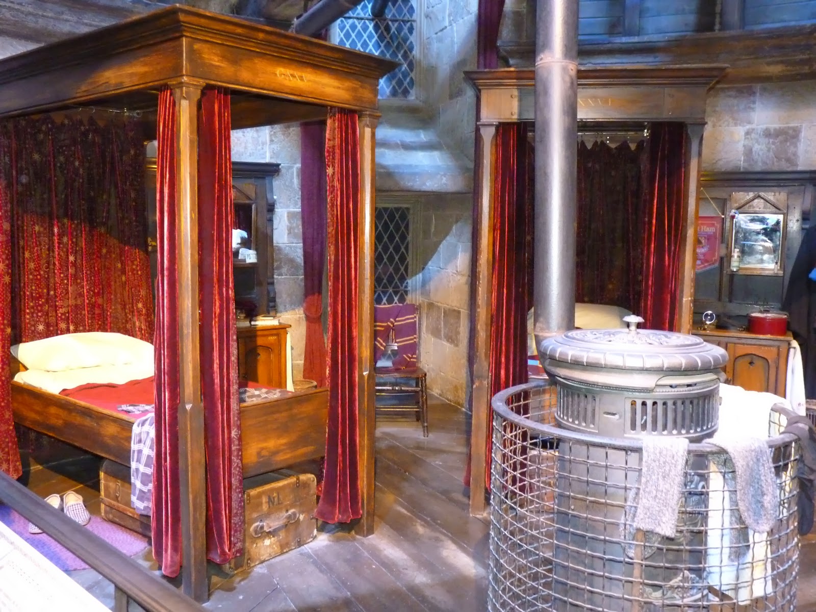 Le Scrap de Plumchon Le dortoir des garçons dans la tour de Gryffondor