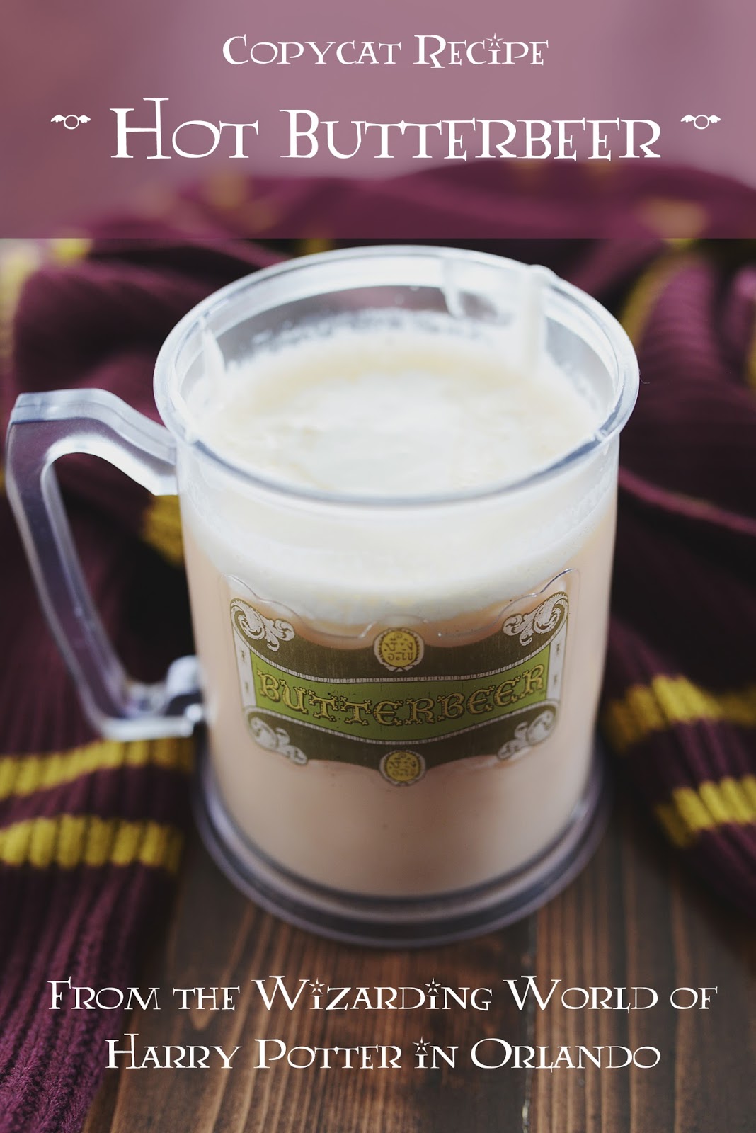 Meredith's Recipes Copycat Recipe Hot Butterbeer from the Wizarding World of Harry Potter