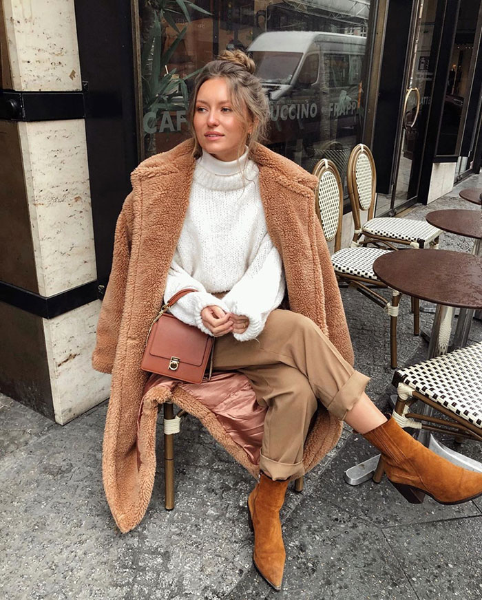 Style File | Mini Trend: Teddy Bear Coats for Wintertime