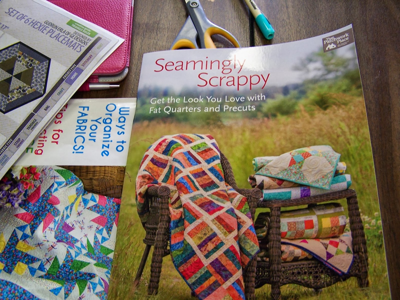 Glady's Gab on Quilts and Quotes QBee Day and Some New Projects