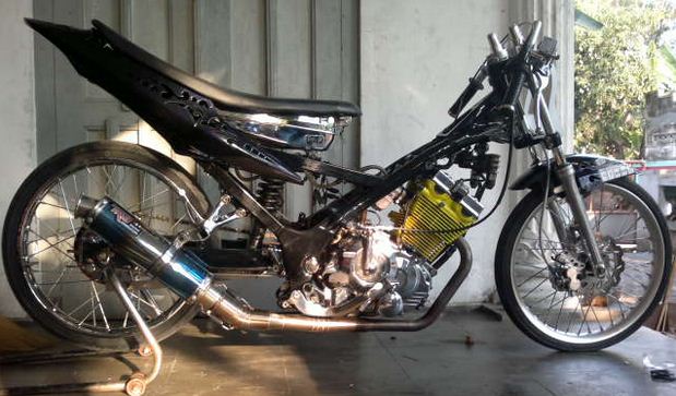 Modif Satria Fu Buat Harian Dunia Otomotif 2020