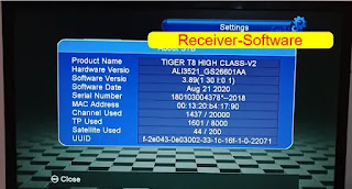 Tiger T8 High Class V2 V3.89 Ott Menu & Add Family Mode Tiger T8 High Class V2 V3.89 Ott Menu & Add Family Mode