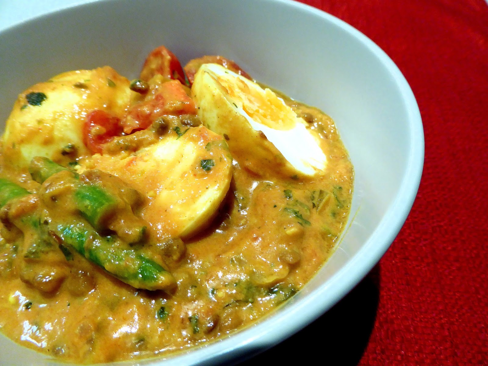 Feed your Inner Cook Quick Egg Curry and Rice