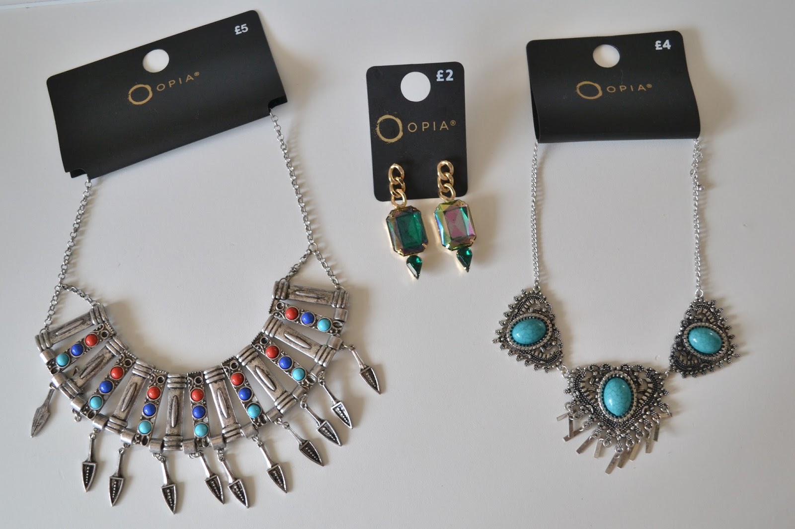 500 days of fashion Primark jewellery gems