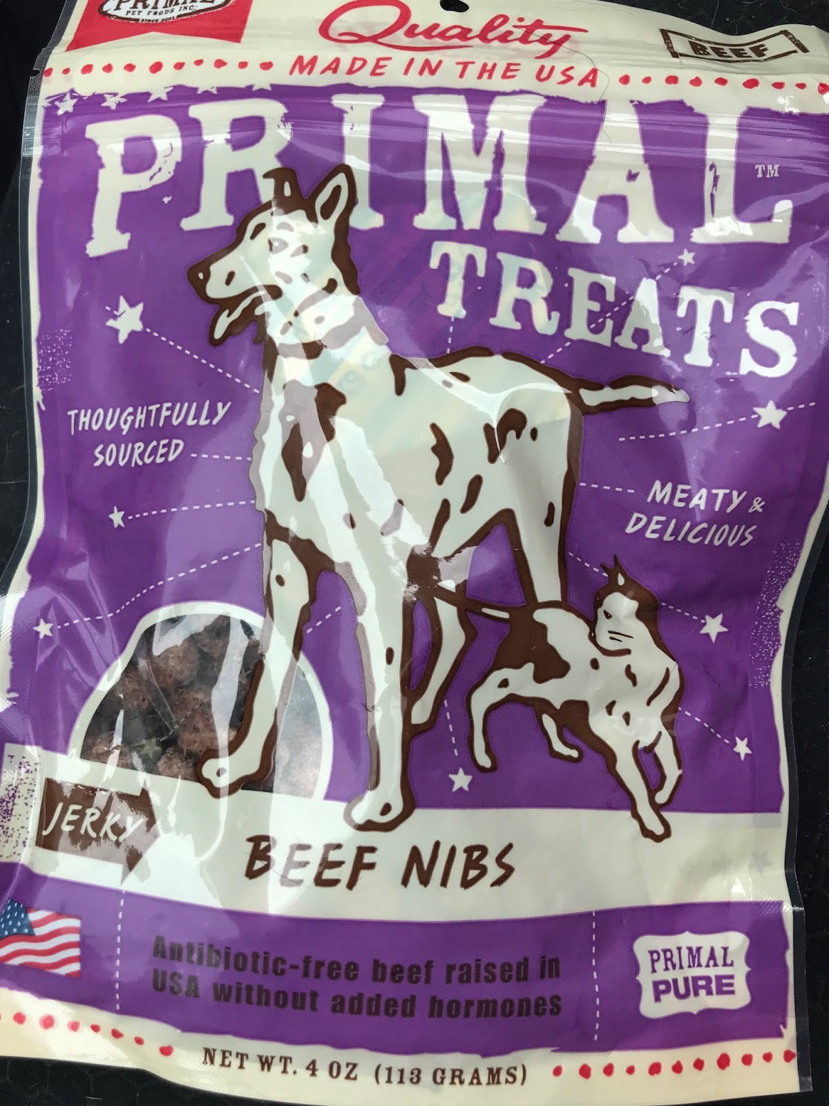 i wasn t sure what to expect from these snacks when i selected them we d had other primal treats before and they were always freeze dried treats i wasn t sure what to expect from these snacks when i selected them we d had other primal treats before and they were always freeze dried treats