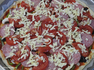 Pizza de casa preparare reteta,