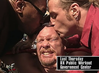 WWE / WWF - Wrestlemania 14 Review - Mike Tyson & Shawn Micahels kiss Mike Tyson at the DX Public Work Out WWE / WWF - Wrestlemania 14 Review - Mike Tyson & Shawn Micahels kiss Mike Tyson at the DX Public Work Out