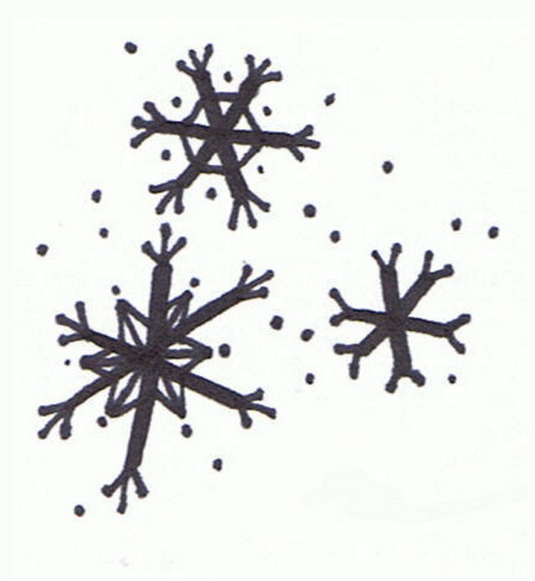 christmas clipart snowflakes - photo #17