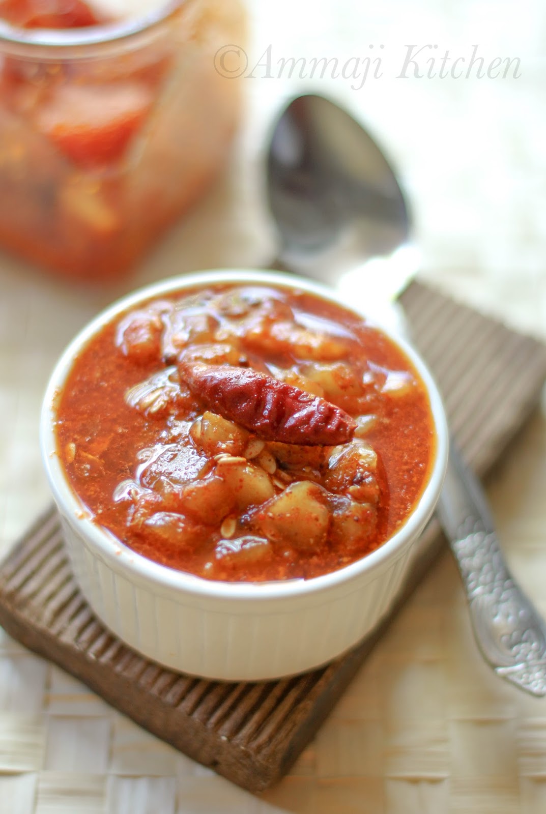 Dosa Avakaya Indian Food Recipes Ammaji Kitchen