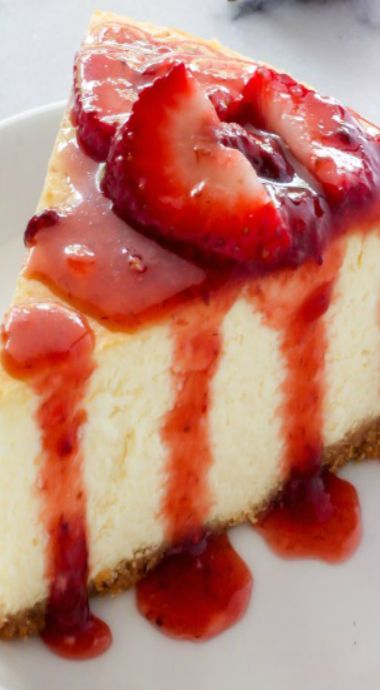The Best New York-Style Cheesecake - Delicious Food Recipes