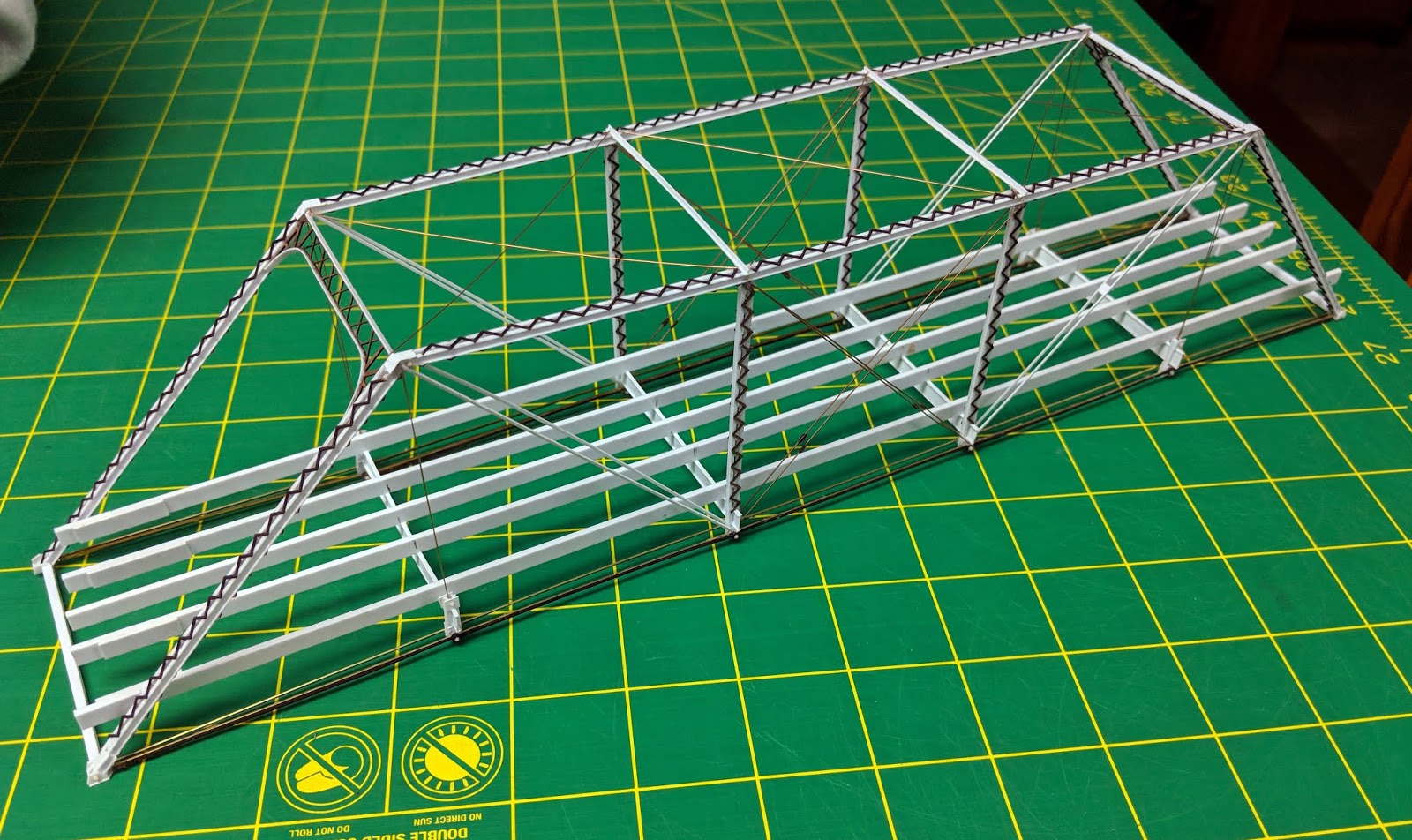 Stockton and Copperopolis Railroad New Bridge for Little John Creek