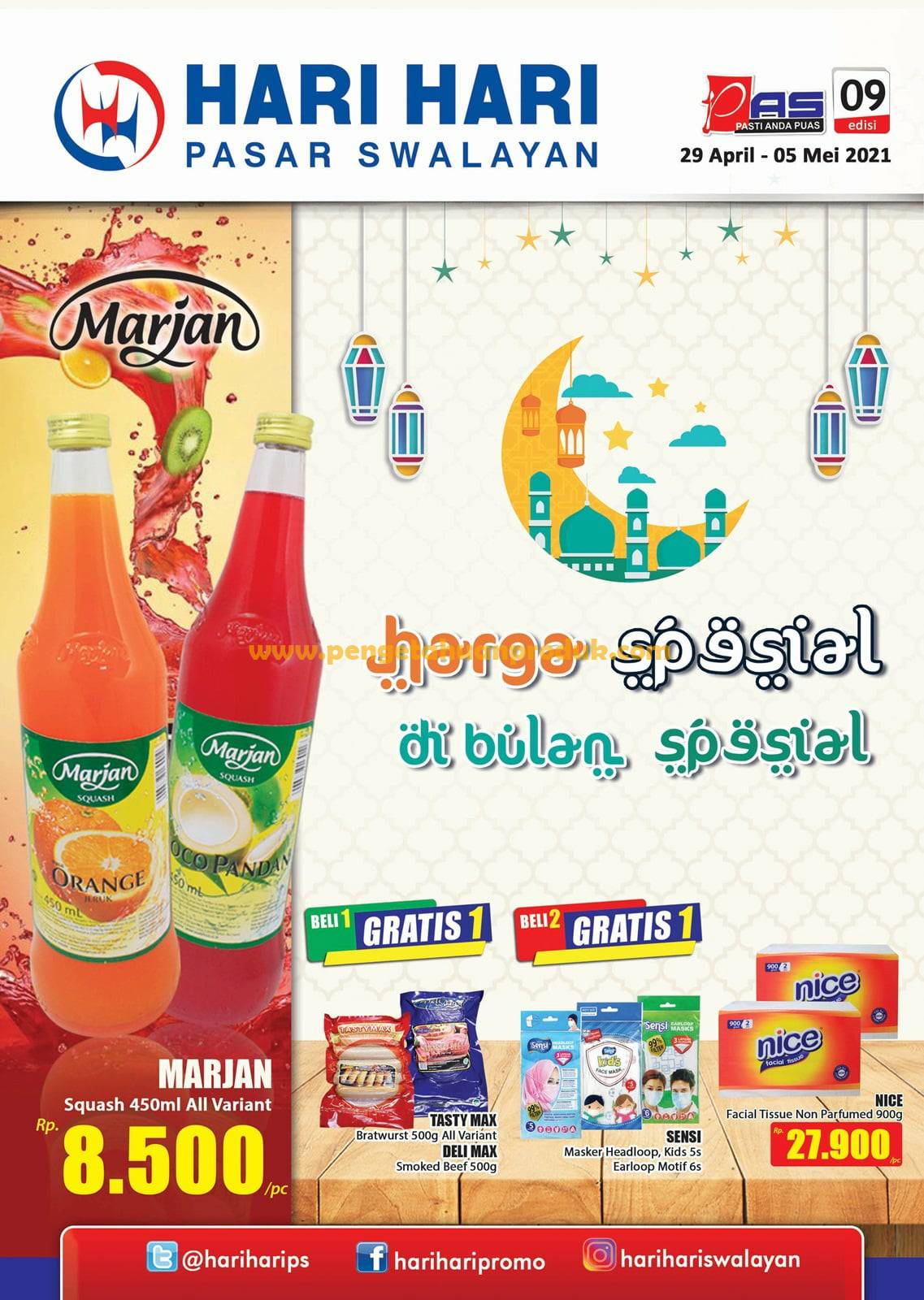 Katalog Promo Hari Hari Pasar Swalayan 29 April 5 Mei 2021