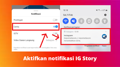 5 Cara Mengaktifkan Notifikasi Story Instagram Orang Kepomedia Com