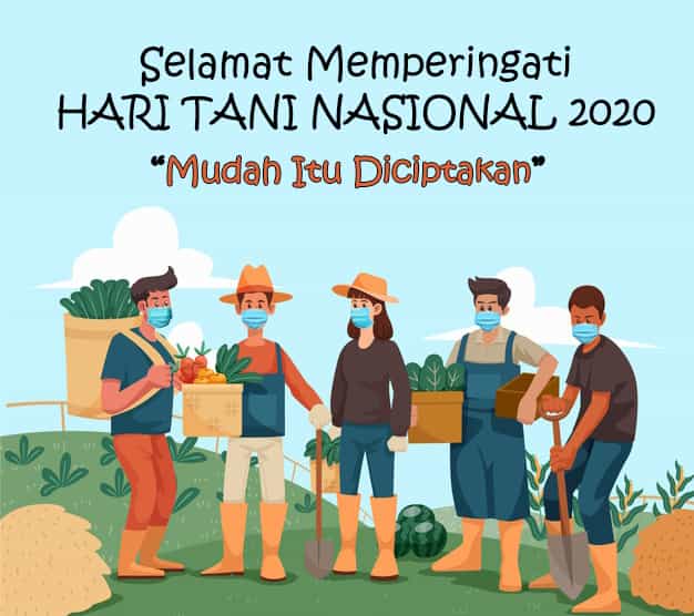 5 Gambar Ucapan Hari Tani Nasional 2020 Review Teknologi Sekarang