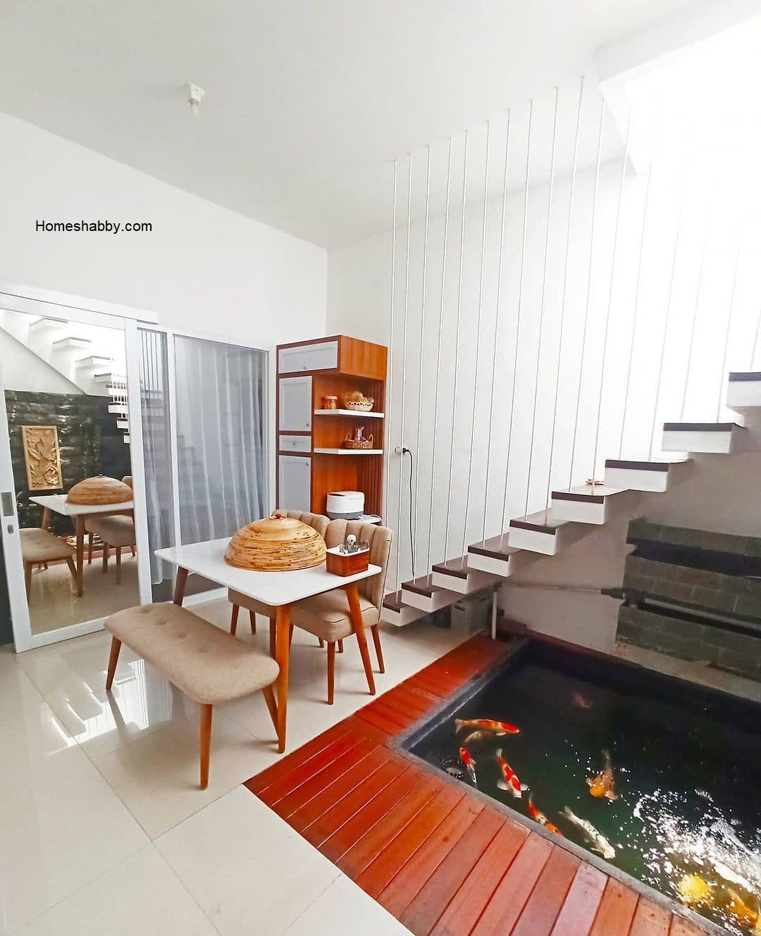 6 Inspirasi Desain Taman Bawah Tangga Rumah Minimalis ~ Homeshabby.com